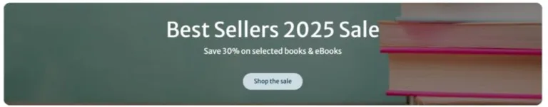 Best Sellers 2025 Sale - Save 30% on selected books & eBooks Best Sellers 2025 Sale - Save 30% on selected books & eBooks