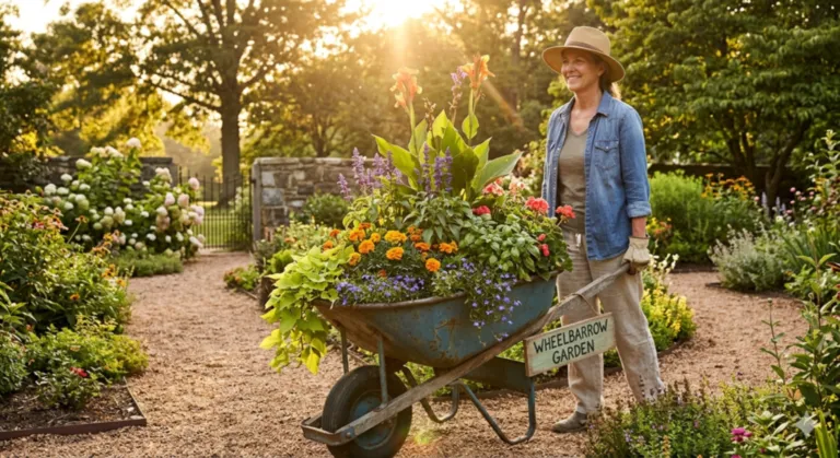 Own a wheelbarrow garden Own a wheelbarrow garden
