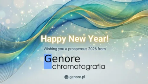 Życzenia na Nowy Rok 2026 - Genore chromatografia