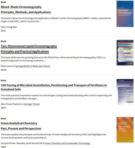 Książki wydawnictwa Springer Nature Książki Springer Nature