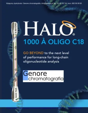 Broszura AMT HALO Oligo 1000A - kolumny do rozdziałów dużych oligonukleotydów