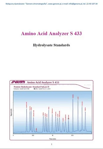Pobierz aplikacje - Automatyczny Analizator Aminokwasów Aplikacje - Automatyczny Analizator Aminokwasów